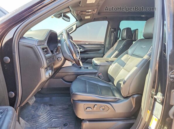 1GKS2GKD3MR482013 2021 GMC YUKON Black წინა სალონის ხედი