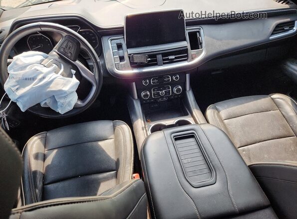 1GKS2GKD4MR130820 2021 GMC YUKON Черный Вид панели приборов
