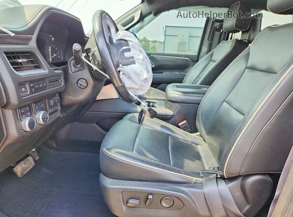 1GKS2GKD4MR130820 2021 GMC YUKON Черный Вид салона спереди