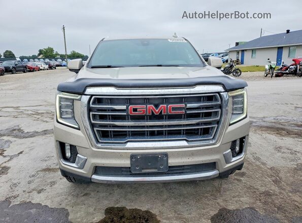 1GKS2GKD4MR214068 2021 GMC YUKON Tan Front view