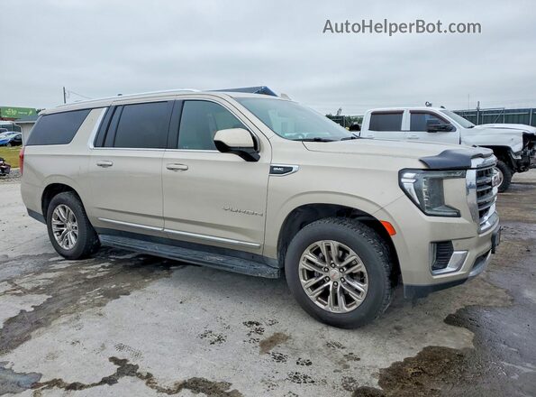 1GKS2GKD4MR214068 2021 GMC YUKON Tan Front right
