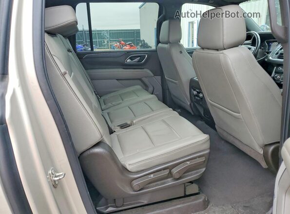 1GKS2GKD4MR214068 2021 GMC YUKON Tan Rear interior view