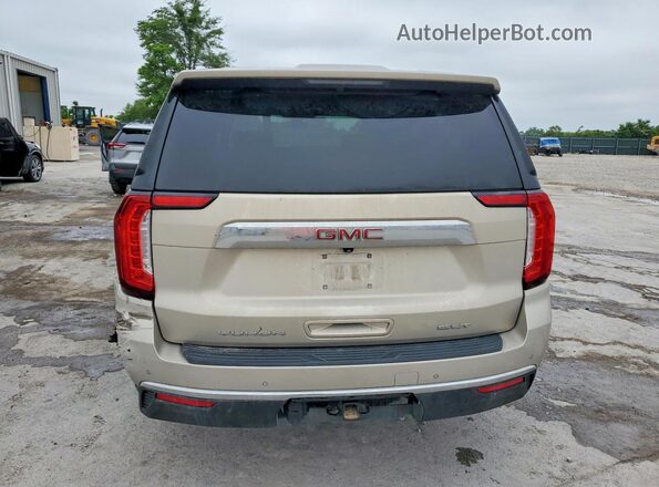 1GKS2GKD4MR214068 2021 GMC YUKON Tan Rear view