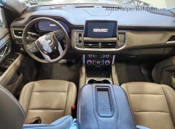 1GKS2GKD7PR121081 2023 GMC YUKON White Widok deski rozdzielczej