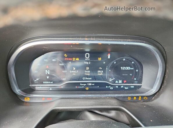 1GKS2GKD9RR305652 2024 GMC YUKON Black Vista del cuadro de instrumentos