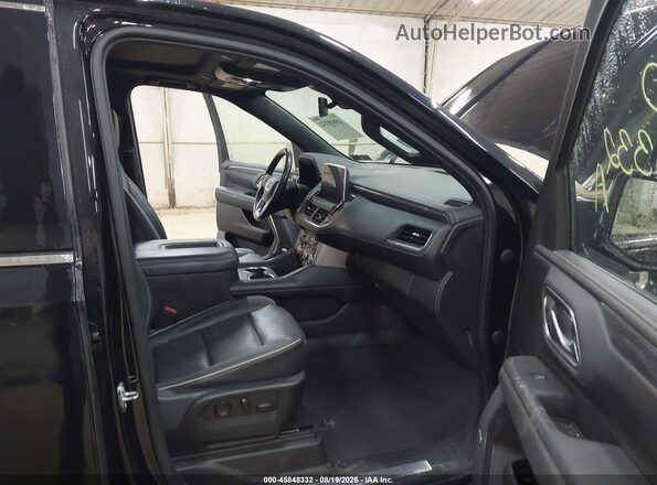 1GKS2GKDXMR443483 2021 GMC YUKON Черный Вид салона спереди