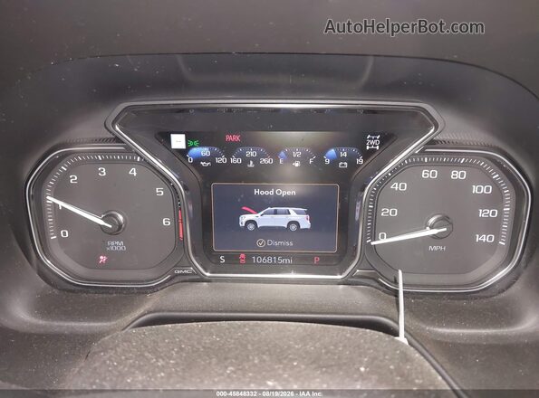 1GKS2GKDXMR443483 2021 GMC YUKON Черный Вид задних сидений