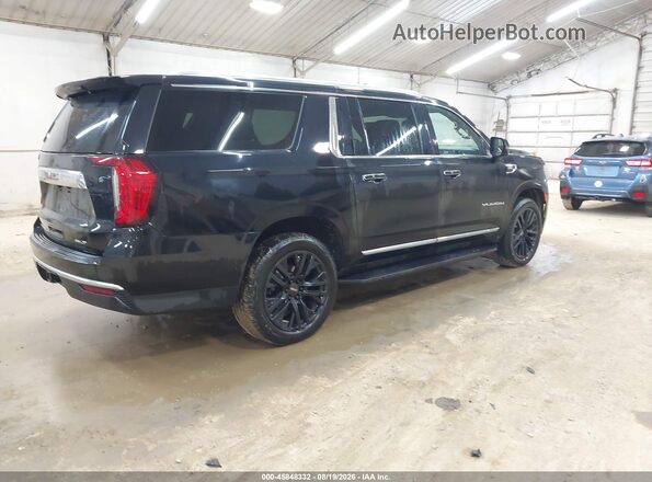 1GKS2GKDXMR443483 2021 GMC YUKON Черный Задняя правая четверть
