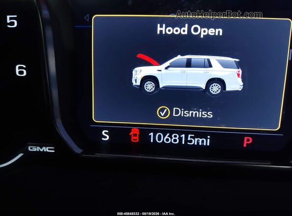1GKS2GKDXMR443483 2021 GMC YUKON Черный 