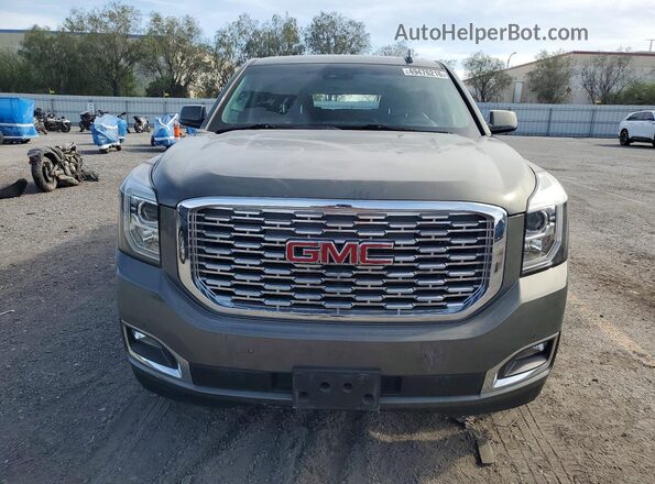 1GKS2HKJ2JR100660 2018 GMC YUKON Gray Widok z przodu
