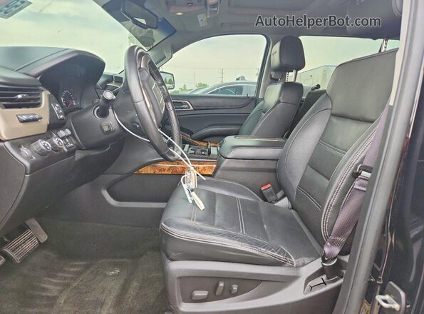 1GKS2HKJ7GR241507 2016 GMC YUKON Черный Вид салона спереди