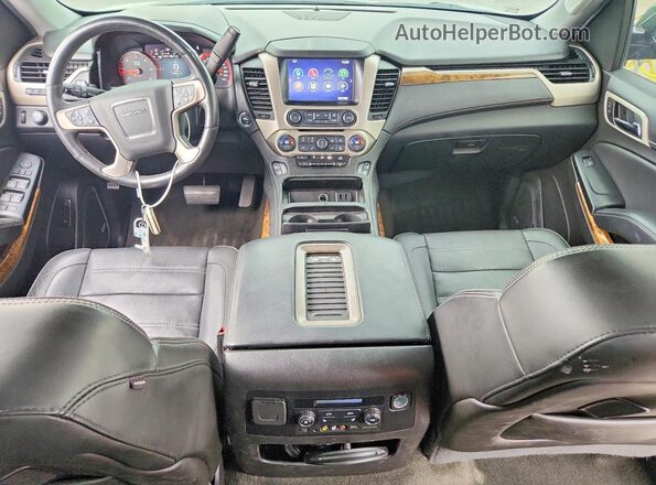 1GKS2HKJ7GR241507 2016 GMC YUKON Черный Вид панели приборов