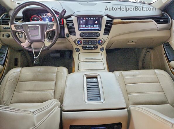 1GKS2HKJ7GR406049 2016 GMC YUKON Silver Dashboard view