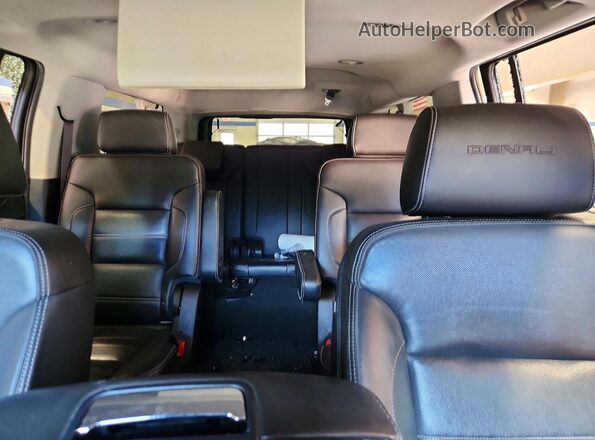 1GKS2HKJ7HR235434 2017 GMC YUKON Black Widok tylnych siedzeń