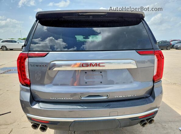 1GKS2JKL2MR378620 2021 GMC YUKON Серый Вид сзади