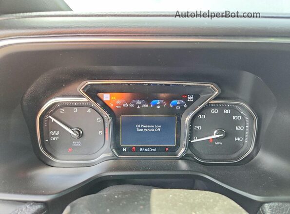 1GKS2JKL2MR378620 2021 GMC YUKON Серый Вид щитка приборов