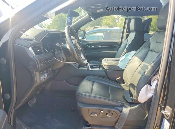 1GKS2JKL3PR493814 2023 GMC YUKON Черный Вид салона спереди