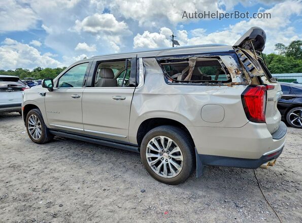 1GKS2JKL4NR158459 2022 GMC YUKON Белый Задняя левая четверть