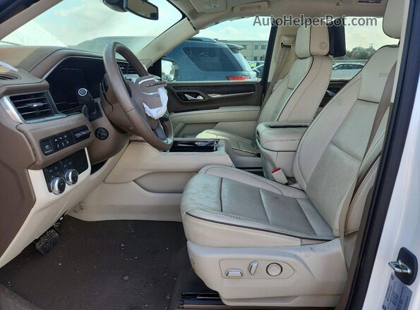 1GKS2JKL4PR313000 2023 GMC YUKON Белый Вид салона спереди