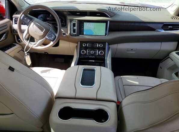 1GKS2JKL8PR325361 2023 GMC YUKON Красный Вид панели приборов