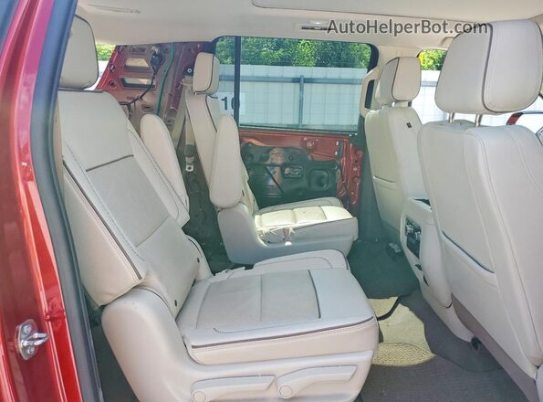 1GKS2JKL8PR325361 2023 GMC YUKON Красный Вид задней части салона