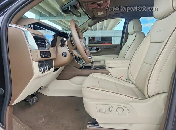 1GKS2JRL7SR237190 2025 GMC YUKON Gray წინა სალონის ხედი