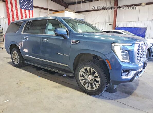 1GKS2JRL7SR371620 2025 GMC YUKON Синий Передняя правая четверть
