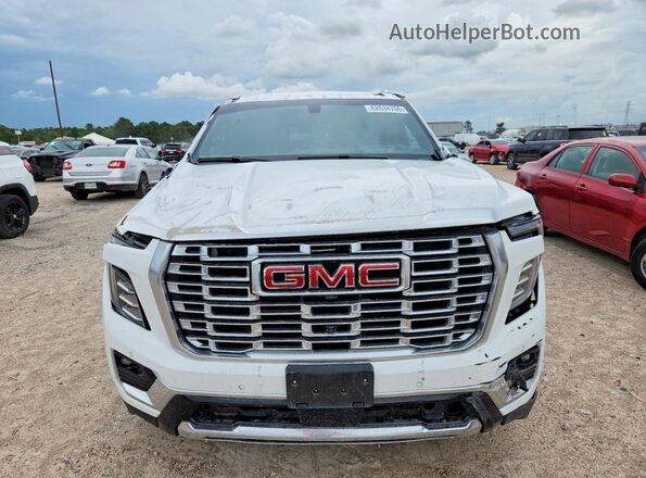 1GKS2JRL9SR191930 2025 GMC YUKON White წინა ხედი