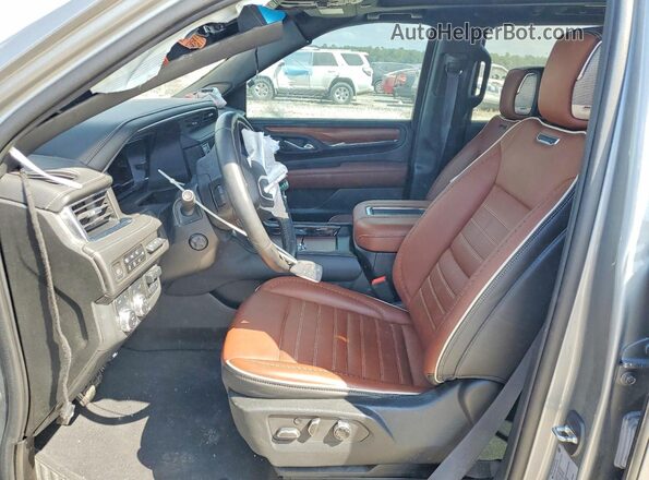 1GKS2KKT0PR257630 2023 GMC YUKON Silver Widok naklejki z numerem VIN