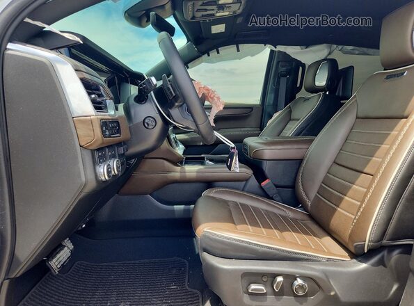 1GKS2KR85SR383752 2025 GMC YUKON White წინა სალონის ხედი