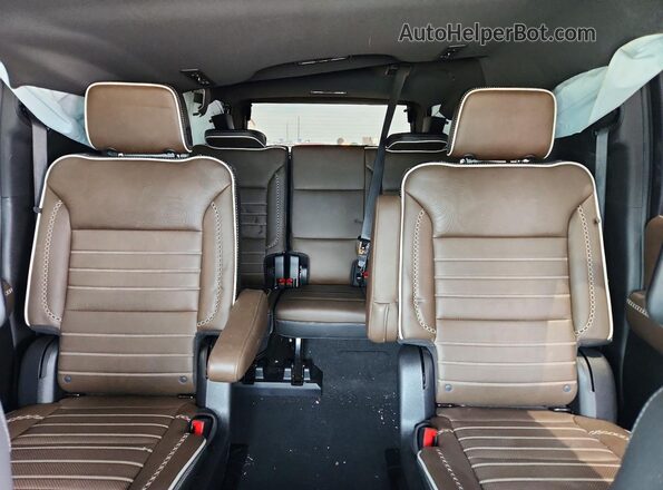 1GKS2KR85SR383752 2025 GMC YUKON White უკანა სავარძლების ხედი