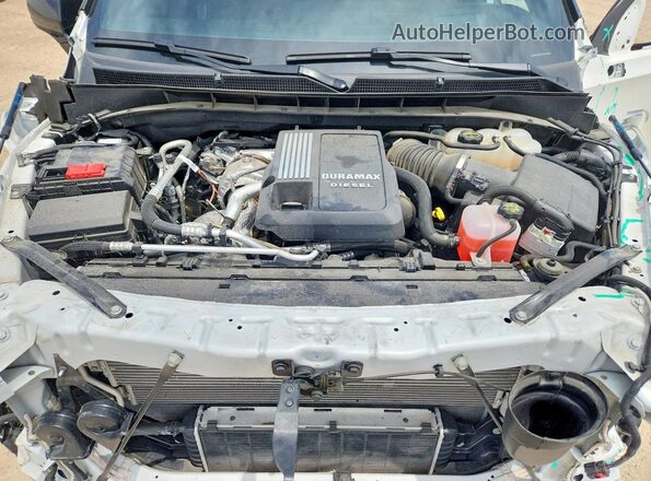 1GKS2KR85SR383752 2025 GMC YUKON White ძრავის განყოფილების ხედი