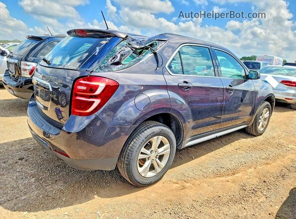 1GNALBEK4GZ104800 2016 CHEVROLET EQUINOX Black Tył prawy