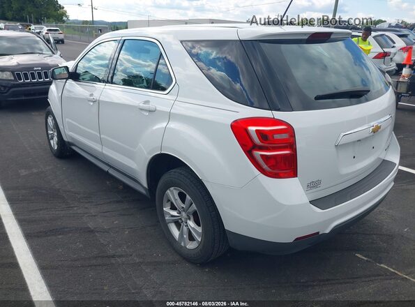 1GNALBEK7GZ106301 2016 CHEVROLET EQUINOX White Trasero izquierdo