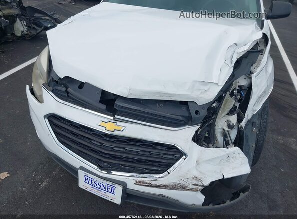 1GNALBEK7GZ106301 2016 CHEVROLET EQUINOX White Vista frontal