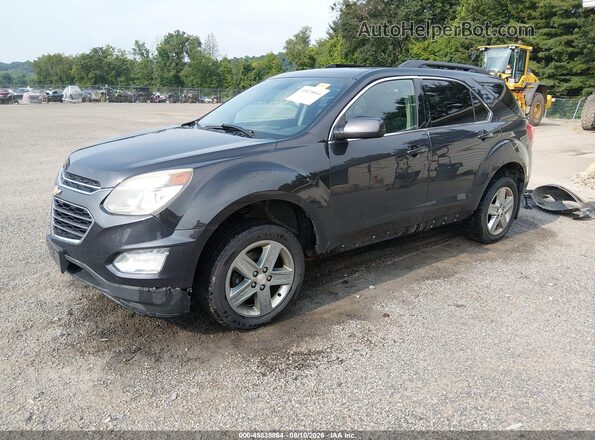 1GNALCEK0GZ104220 2016 CHEVROLET EQUINOX Черный Передняя левая четверть