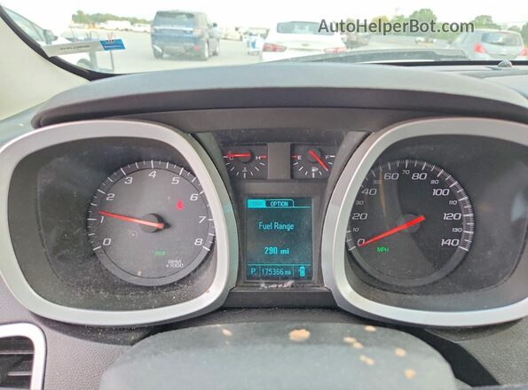 1GNALCEK1GZ102170 2016 CHEVROLET EQUINOX Silver Սարքավորումների վահանակի տեսք