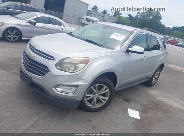 1GNALCEK3GZ101313 2016 CHEVROLET EQUINOX Silver წინა მარცხენა ხედი სამი მეოთხედიდან