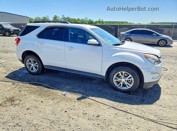 1GNALCEK8GZ101047 2016 CHEVROLET EQUINOX Белый Передняя правая четверть
