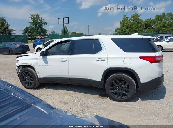 1GNERFKW1MJ124592 2021 CHEVROLET TRAVERSE Белый Панорамный вид салона 360°