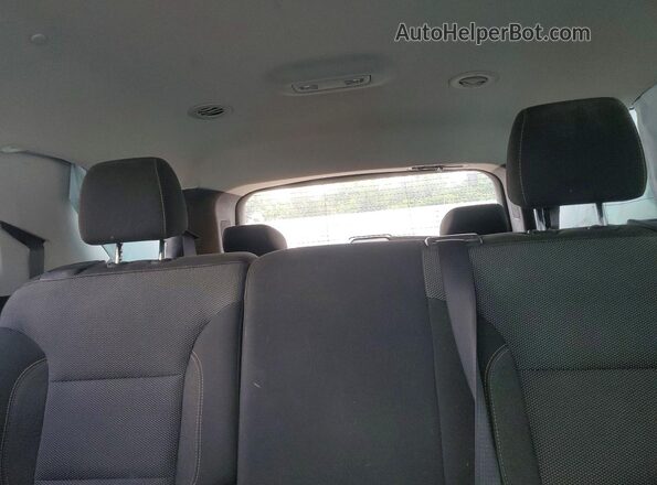 1GNERFKW2KJ268858 2019 CHEVROLET TRAVERSE Black Rear seats view