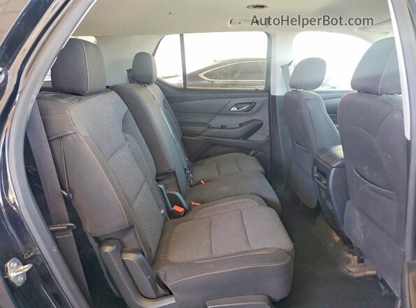 1GNERFKW2KJ304192 2019 CHEVROLET TRAVERSE Black Вид задньої частини салону