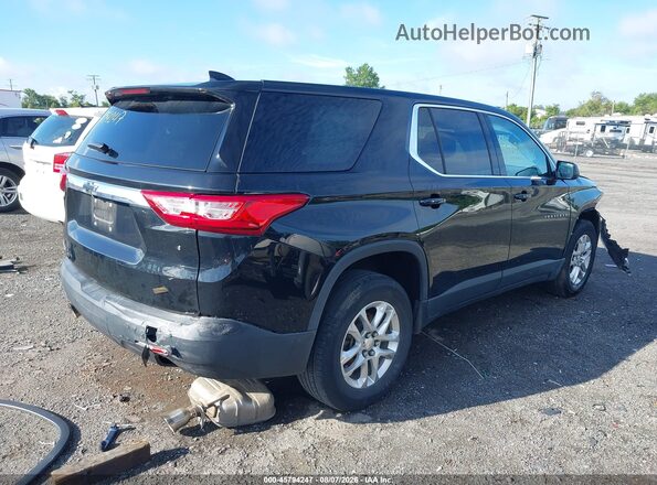 1GNERFKW2LJ237367 2020 CHEVROLET TRAVERSE Black Rear right