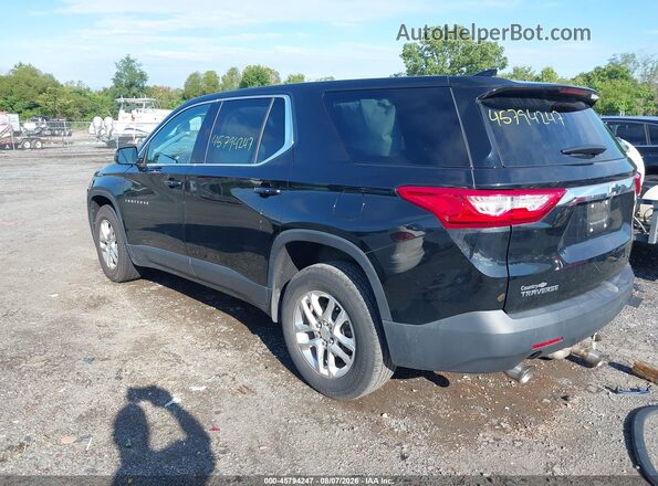 1GNERFKW2LJ237367 2020 CHEVROLET TRAVERSE Black Rear left