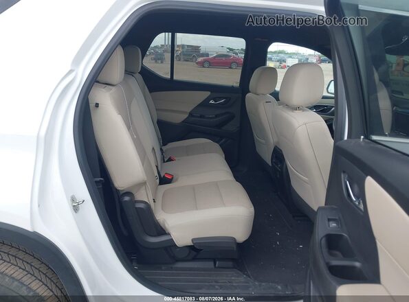 1GNERFKW2NJ137739 2022 CHEVROLET TRAVERSE White Vista de la etiqueta del VIN
