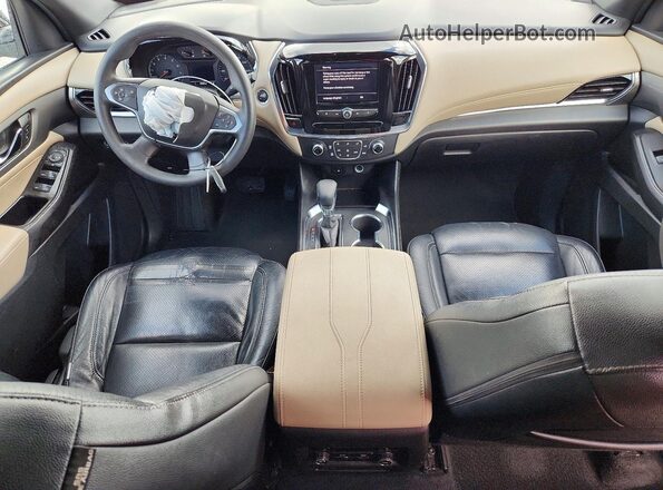 1GNERFKW2PJ259519 2023 CHEVROLET TRAVERSE White Вид панелі приладів