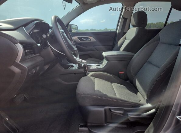 1GNERFKW3MJ160882 2021 CHEVROLET TRAVERSE Серый Вид салона спереди