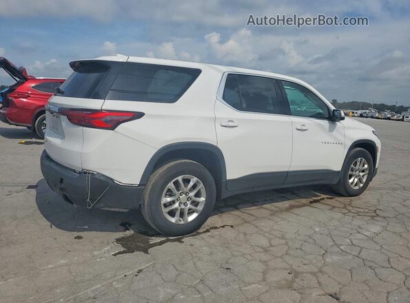 1GNERFKW3PJ165973 2023 CHEVROLET TRAVERSE White Trasero derecho
