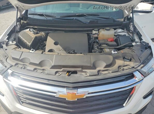 1GNERFKW3PJ165973 2023 CHEVROLET TRAVERSE White Vista del compartimento del motor