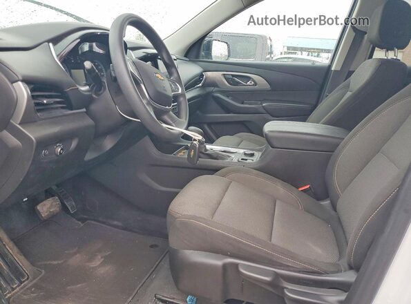 1GNERFKW4MJ210317 2021 CHEVROLET TRAVERSE White Widok wnętrza z przodu